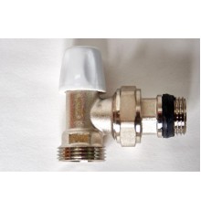 Вентиль радиаторный нижний  угловой под шестигранник  (Евроконус) 1/2  ZEISSLER (60/6)