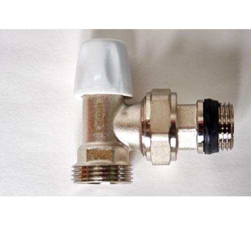 Вентиль радиаторный нижний  угловой под шестигранник  (Евроконус) 1/2  ZEISSLER (60/6)