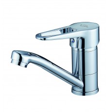 Смеситель для раковины на шпильке повор. 4L-B046  закр руч (20/2)