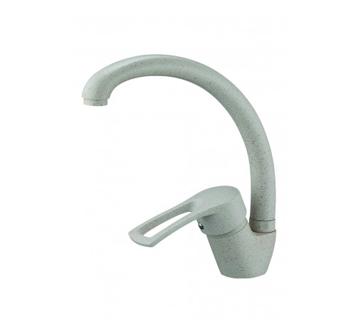 Смеситель для кухни песочный бок. LOP4-A043 KS SOLONE