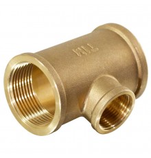 Тройник.   3/4 х 1/2 х 3/4" ВР TIM (70/10)