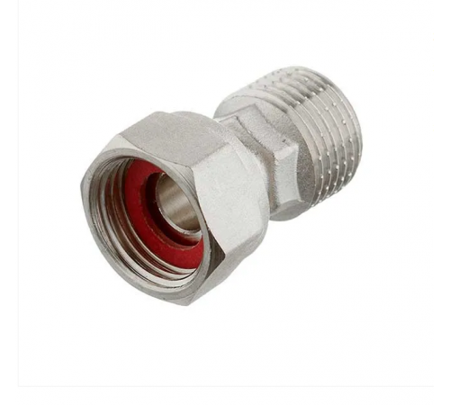 Полусгон с нак. гайкой и нр. резьбой 1/2*1/2 ZEISSLER  (220/10)