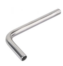 Отвод безраструбный из нержавеющей стали под углом 90° 15 х70 х160 мм Zeissler (60/5)