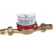 Счетчик для воды ЭКО  1/2 -15  универсальный (L-110) (с амер) 20 штук в пачке