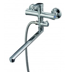 Смеситель для ванны длин. с див. FAB6-A020  SOLONE