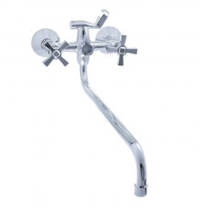 Смеситель для ванны двухруч 3003 Kern Chrome (6/шт)