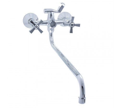 Смеситель для ванны двухруч 3003 Kern Chrome (6/шт)