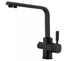 Смеситель для кухни под фильтр  2051 Black  Kern (6/шт)