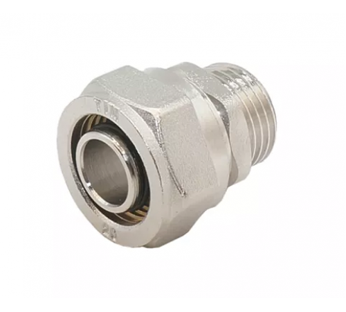 Соединитель 16 х 1/2 НР  М/П ТИМ (160/10шт)