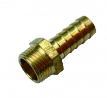 Штуцер лат.  8 х 1/2 НР TIM (300/10)