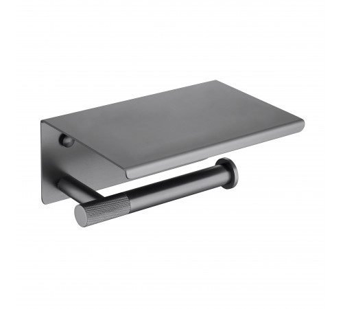 Бумагодержатель с полкой (оруж .сталь) 9528 gun (20 шт)