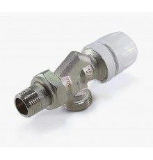 Клапан термостатический угловой с осевым управлением 1/2*3/4 (60/1)ТИМ  ME860 E