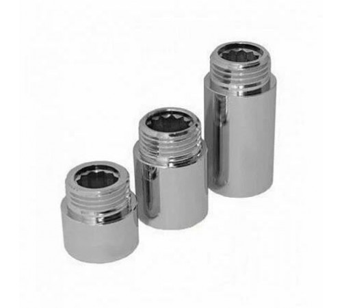 Удлинитель 1" х  60мм хром TIM (40/10)