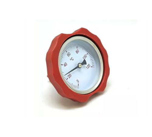 Съёмная рукоятка с красным термометром для  групп быстрого монтажа Тим (50/1шт)