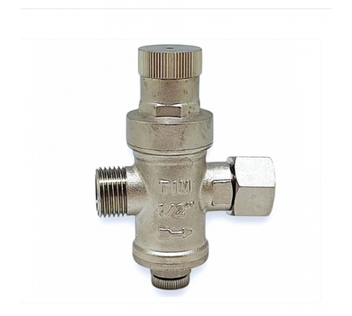 Редуктор давления поршневой с накидной гайкой 1/2 TIM (30/1)