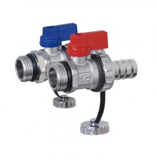 Кран + штуцер (г+х)  Дренажный TIM (50/шт)(сливной)