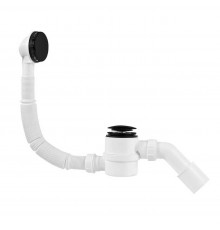 Автомат для ванной  А-9058 BL  (черн.)   Очистка с верху. Kern