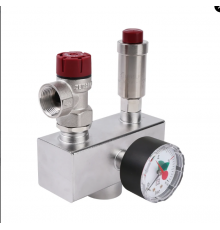 Группа безопасности котла , 1", сталь, до 50 кВт. ZEISSLER  (24/1)