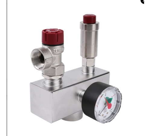 Группа безопасности котла , 1", сталь, до 50 кВт. ZEISSLER  (24/1) по доступной цене.