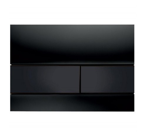 TECE клавиша смыва  9240809  стеклянная Черный