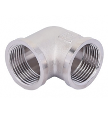 Уголок .    1/2 х 3/4  ВР/ВР __"никель" (ZEISSLER) (90/10)