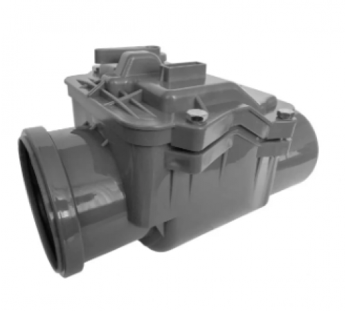 Обратный клапан ПВХ  110 Политэк (15/шт)