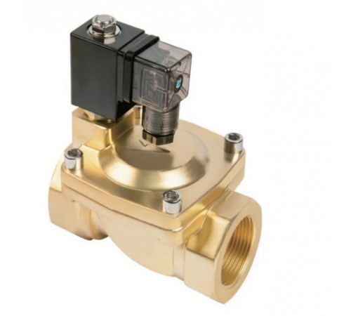 Клапан электромагнитный (нормально закрытый) 220В 0.3-16BAR G3/4" (16/1) ТИМ