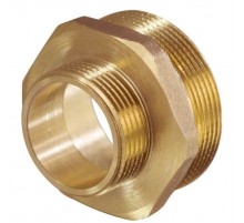 Ниппель (к) 1 1/2"  х 1" НР TIM (70/5)