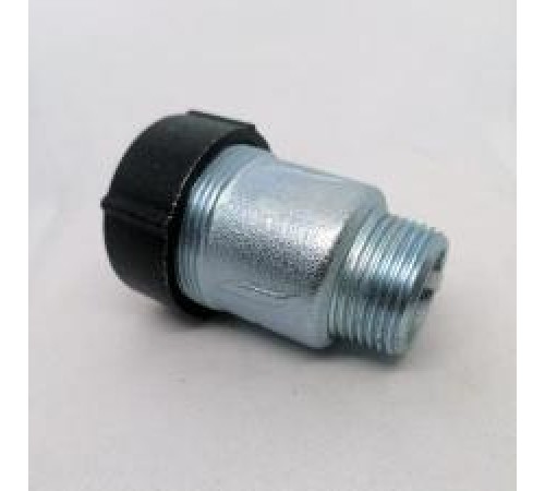 Обжимной соединитель из ковкого чугуна. 1 1/2"  НР  Zeissler (8/1)