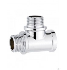 Тройник хром 1/2н*1/2н*1/2в  (80/20)