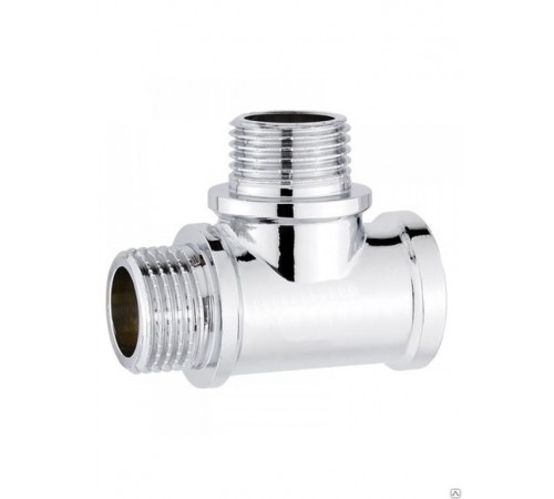 Тройник хром 1/2н*1/2н*1/2в  (80/20)