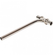 Т-образная трубка ф 16 нерж 25 см ТИМ (5 шт)