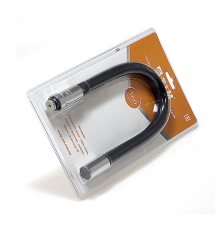 Гусак для смесителя черный  ТИМ (20/шт)