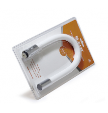 Гусак для смесителя белый ТИМ (20/шт)