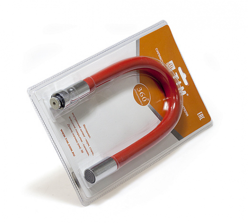 Гусак для смесителя красный ТИМ (20/шт) по доступной цене.