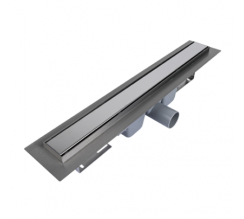 Душ лоток 800*70 с двухсторонней решоткой(полная и под плитку) (4/1) Profi