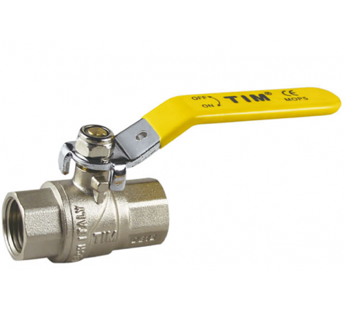 Кран шар. для Газа 1/2 г/г ручка TIM (60/15)