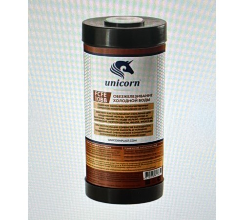 Картридж для фильтра 10л Обезжелезыв. FCFE  Unicorn по доступной цене.