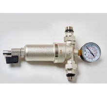 Фильтр промыв. 1/2 х 3/4 ВН с редукц.соединениями Zeissler (12/1)