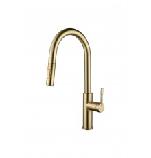 Смеситель для кухни выдвижной матовое золото 2021 matt gold КЕРН ( 8 штук)