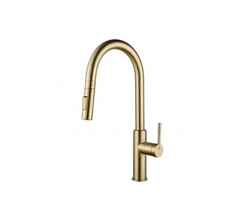 Смеситель для кухни выдвижной матовое золото 2021 matt gold КЕРН ( 8 штук)