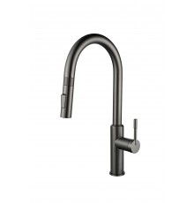 Смеситель для кухни выдвижной оружейная сталь 2021 gun КЕРН (8 штук)