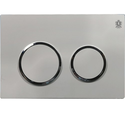 Кнопка смыва Kern для инсталляции  (кругл.) хром