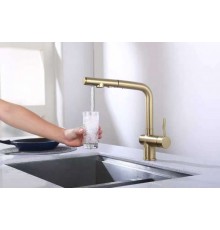 Смеситель для кухни  под фильтр  2081 matt gold Kern (6шт)