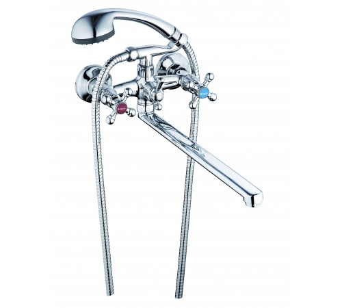 Смеситель для ванны плоский гусак QFR-C605-(QFR7-C605)