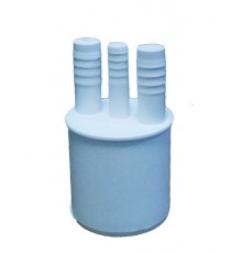 Адаптер для подключения слива с 3 -я отводами  Лик-Лик