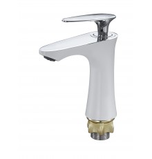 Смеситель для раковины LOT1-A010 белый G-LAUF