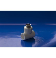 Тройник 25 х 3/4  НР ппр (60/5шт) TIM