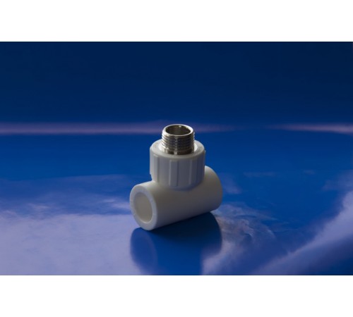 Тройник 25 х 3/4  НР ппр (60/5шт) TIM