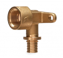 Угольник настенный, ELSEN, Monolit, В, 16 х 1/2", латунь (50/шт)